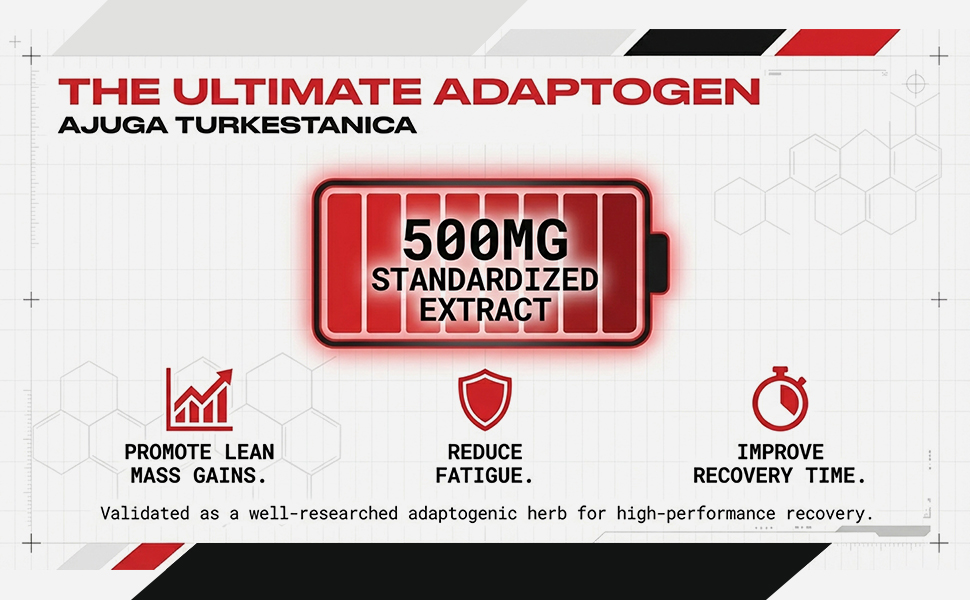 Androbol - Muscle Building Supplement for Men | Builds Lean Muscle | Boosts Testosterone | Stimulates Protein Synthesis | Boosts Endurance | Contains Laxogenin Acetate for Enhanced Strength and Power | Non GMO | FSSAI Approved | 30 Potent Caplets