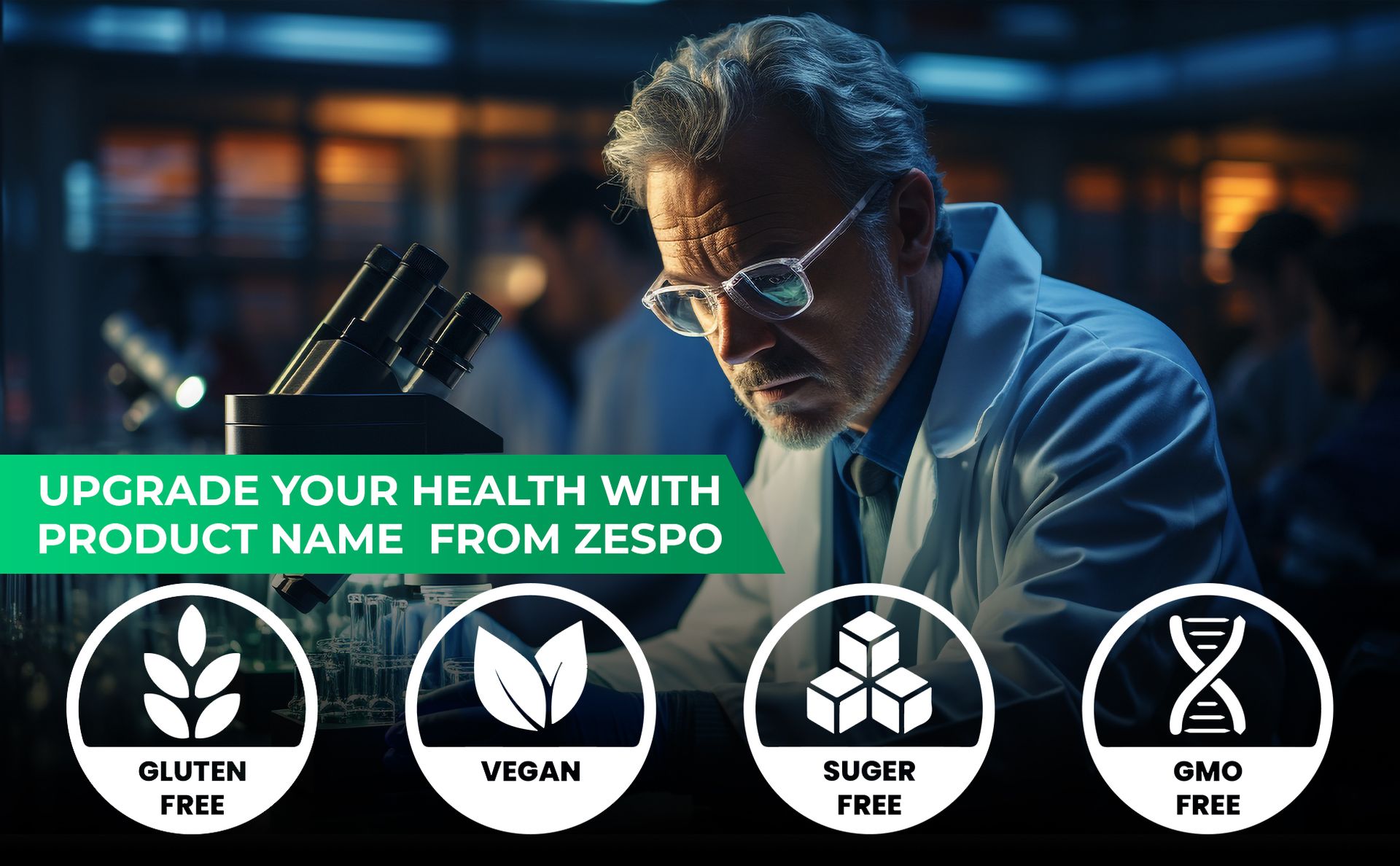 Zespo Turkesterone 1300mg Supplement for Men with Tongkat Ali, 60 Caps