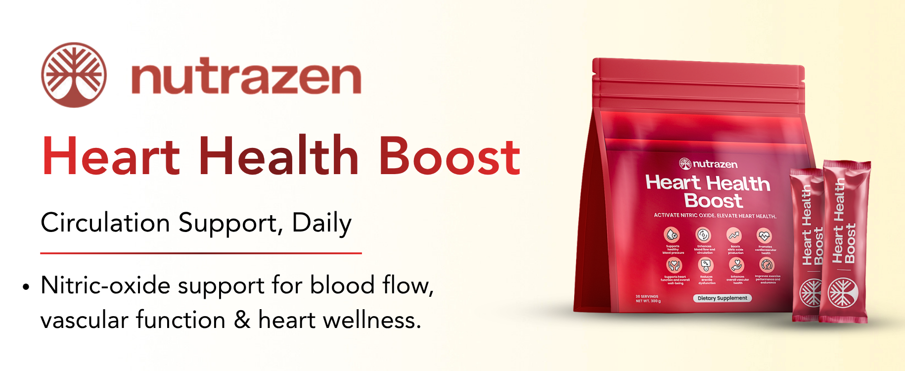 Heart Health Boost - 30 Sachets | L-Arginine, L-Citrulline Malate