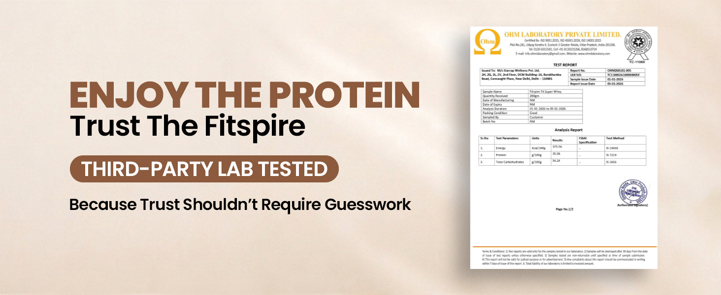 Fitspire Fit Super Whey Protein Powder with Shaker, Gourmet Coffee Flavour, 1kg - Whey Isolate and Concentrate Blend - 35g Protein per 100g - Digestive Enzymes - Supports Muscle Growth and Recovery - Zero Added Sugar