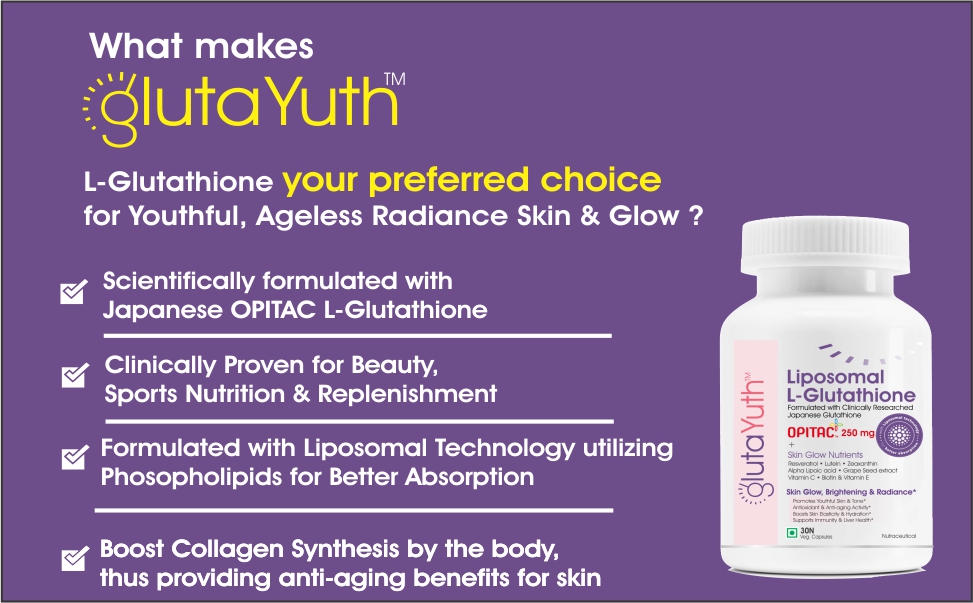 Liposomal OPITAC 500 JAPANESE L-Glutathione 500 mg with Phosphatidylcholine Phospholipid Technology Youthful Skin, Glow, Radiance Complex (30 Veg Capsules) (Pack of 1)