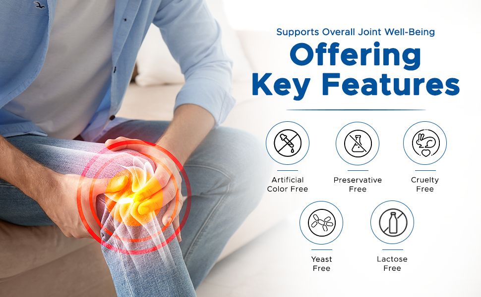 Jointace C2 Plus Tablets With Collagen 2, Glucosamine, Vitamin D, Rosehip Extract To Provide Joint Support & Strength, Reduce Joint Pain,| Nonvegetarian 10 Tablets (Pack Of 3) (3 STRIP)