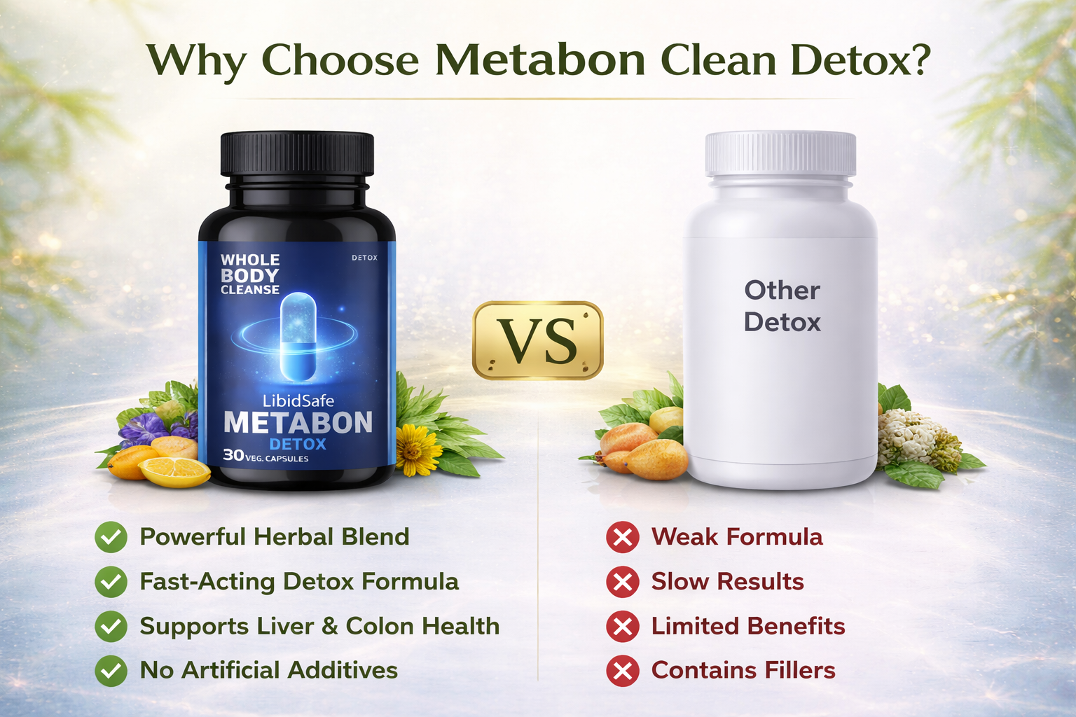 Get Metabon Capsules with One Another Detox Medicine Combo Pack – Advanced Formula for Deep Detoxification and Body Purification, Superior Ingredients for Improved Cleanse and Nourishment