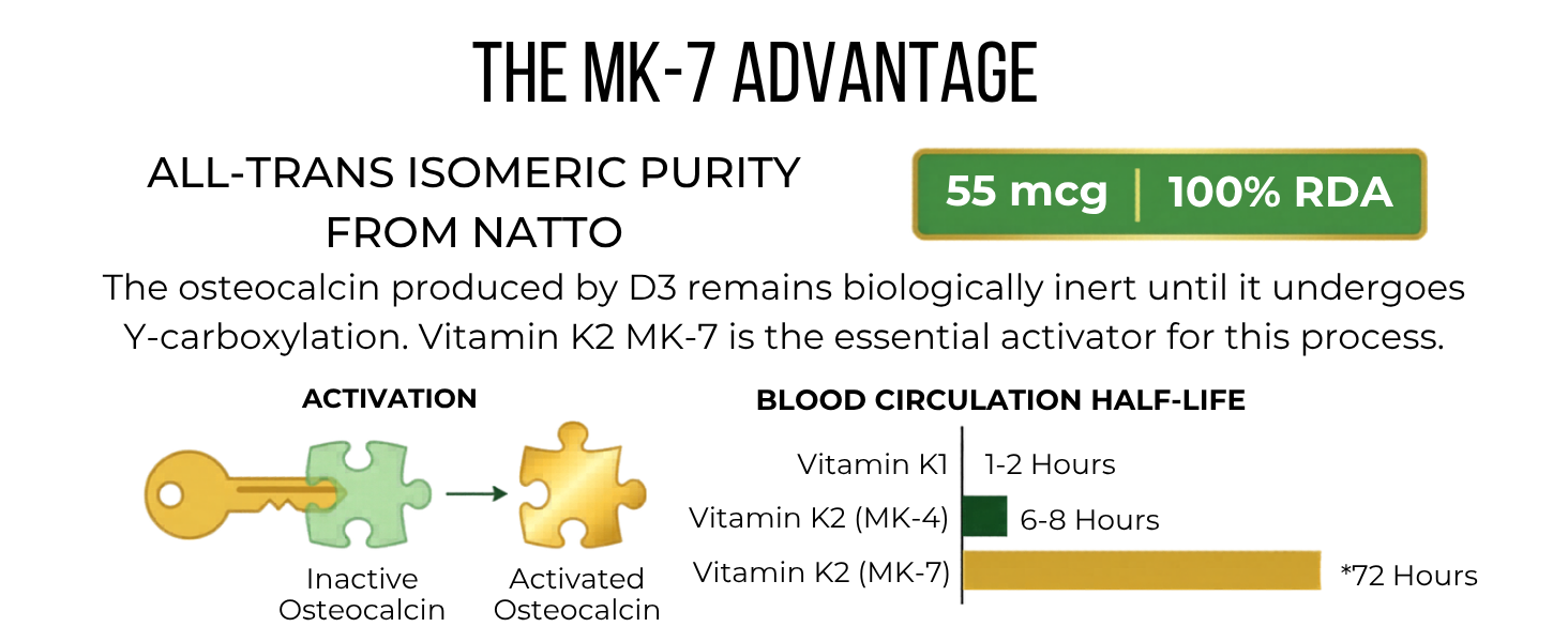 Vegan D3 K2 B12 & Omega 3 DHA Tablets | 4-in-1 Daily Essential Supplement | Bone, Brain, Heart & Energy Support | D3 (Lichen) + K2 MK-7 (Natto) + B12 + 250mg Algal DHA | 120 Veg Tablets (120 Days)