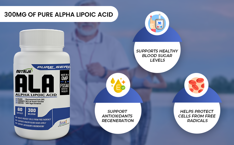 Nutrija-Alpha Lipoic Acid - 50grams Powder