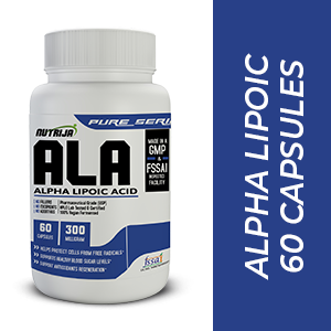 Nutrija-Alpha Lipoic Acid 300Mg 60 Capsules