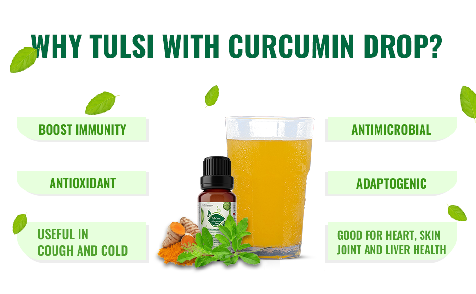 Maxener Wellness - Tulsi with Curcumin Drop - 30 Gm