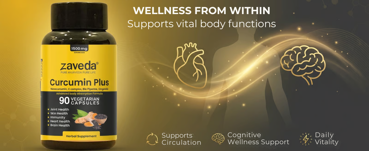 Curcumin Plus, 60 Veg Capsules