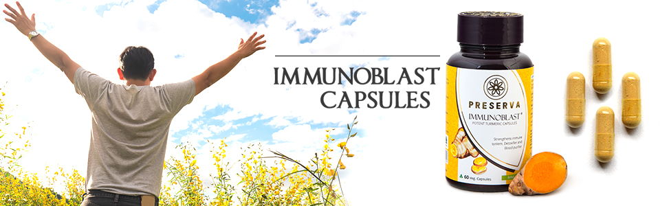 Preserva Wellness Immunoblast - 60 Curcumin Capsules