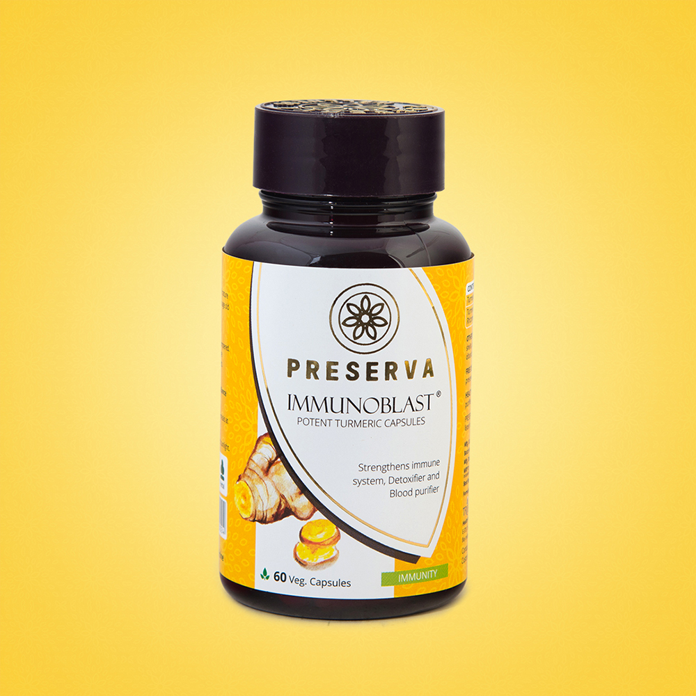 Preserva Wellness Immunoblast - 60 Curcumin Capsules