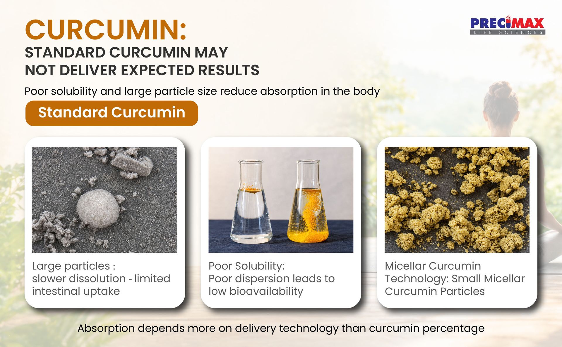 Curcumin Capsules 500mg with 95% Curcuminoids & Piperine - Natural Joint Health & Immunity Support - Anti Inflammatory Supplement with Enhanced Absorption - 60 Veg Capsules x 2 pack