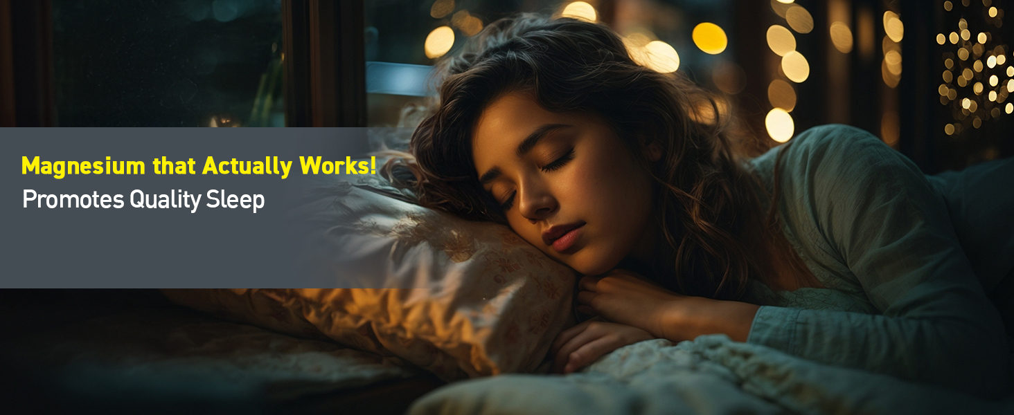 Fast&Up Magnesio - Restful Sleep Supplement - Magnesium & Zinc for Stress Management & Promoting Deep Sleep (60 Effervescent Tablets, Lime & Lemon Flavor)