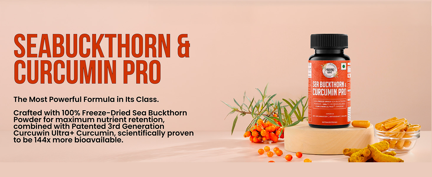 Vision Health Combo | Vision Pro + Sea Buckthorn & Curcumin Pro | Lutein, Zeaxanthin, Bilberry, Astaxanthin, Omega-3, Omega-7 & Curcumin | Eye, Skin & Immunity Support | Digital Lifestyle Wellness