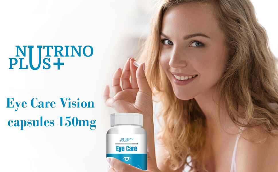 Eye Care Capsules – Lutein & Zeaxanthin for Eye Health Support | Vegetarian, Non-GMO, 60 Capsules