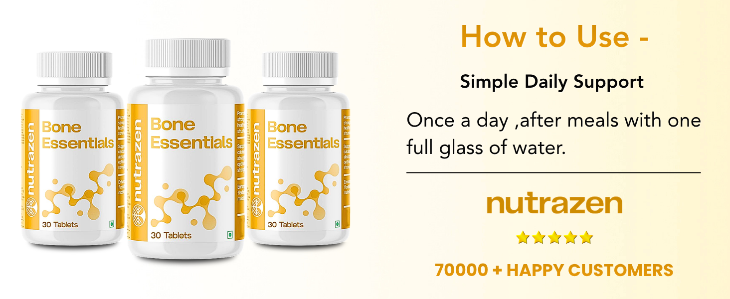 Bone Essentials - Pack of 3, 90 Tablets