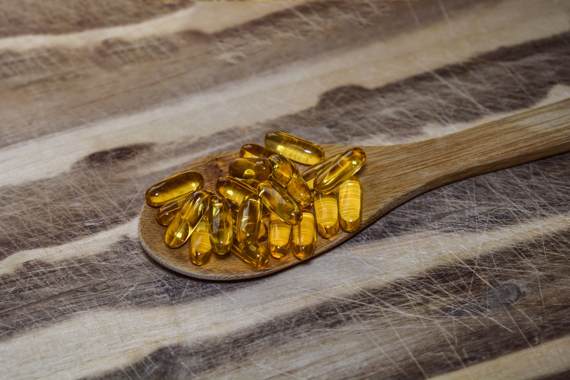 Curegarden Omega-3 Double Fish Oil Fatty Acids 1000mg Softgels, 60 Count