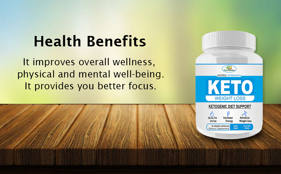 Keto Weight Management Capsules | Herbal Fat Burner with Garcinia Cambogia, Green Tea Extract, Green Coffee & Apple Cider Vinegar | Supports Metabolism & Energy | 60 Capsules