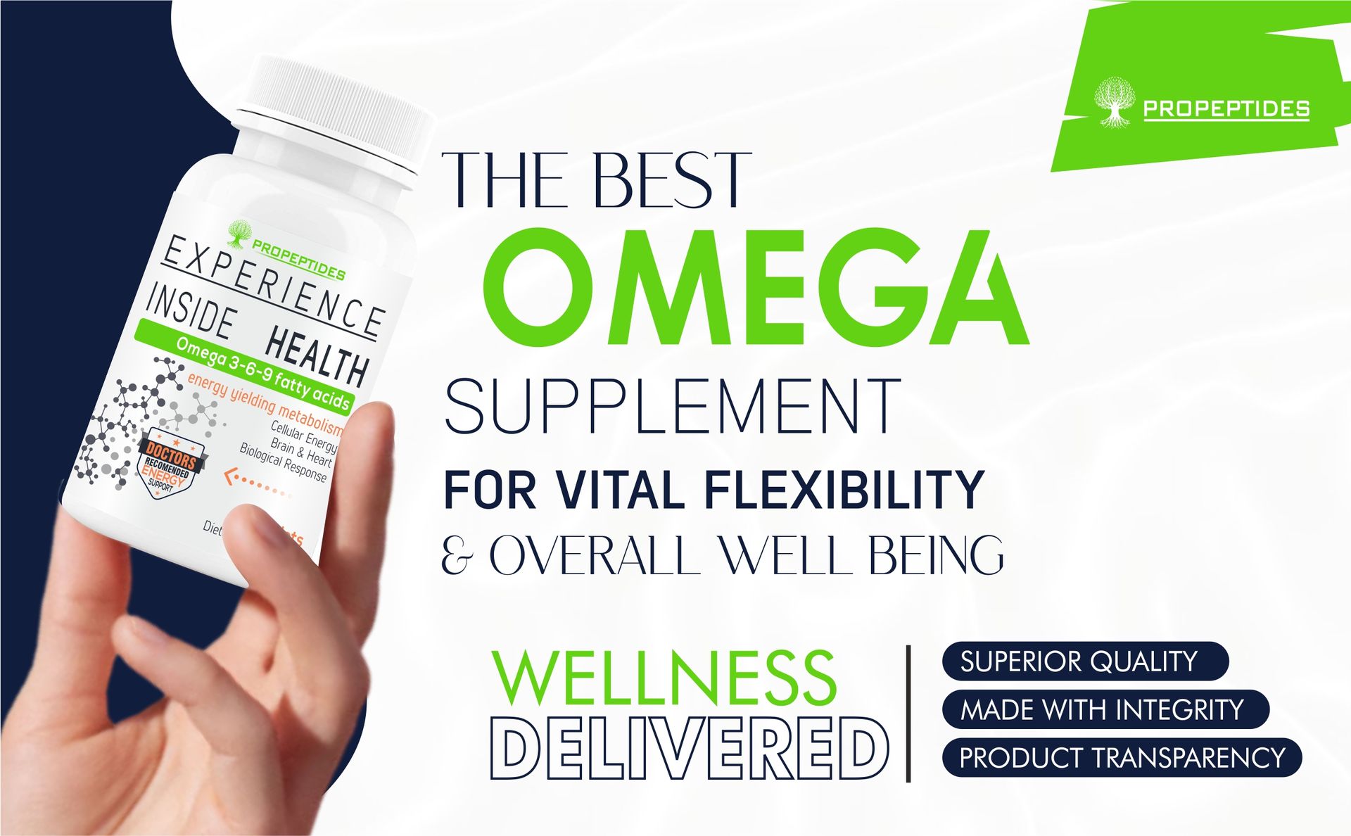 Omega-3 Vegetarian Capsules Supplement-60