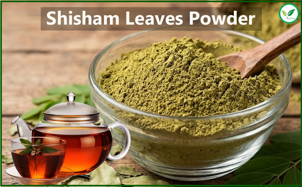 Iagrifarm Natural Shisham Leaves Powder - 250 gram/Sheesham Leaves Dry Powder/Shisham Leaf Powder