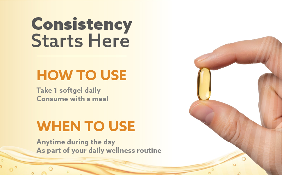 Omega-3 Fish Oil Capsules for Men & Women | 1300 mg per Softgel | 500 mg EPA + 400 mg DHA | Molecularly Distilled & Mercury-Safe | Supports Heart, Brain, Joint & Cognitive Immunity Health | GMP Certified | 60 Softgels