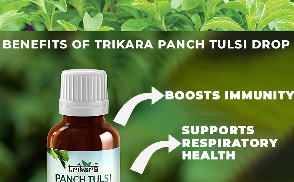 RCM Trikara Panch Tulsi Drop(30ml) (Natural Immunity Booster)