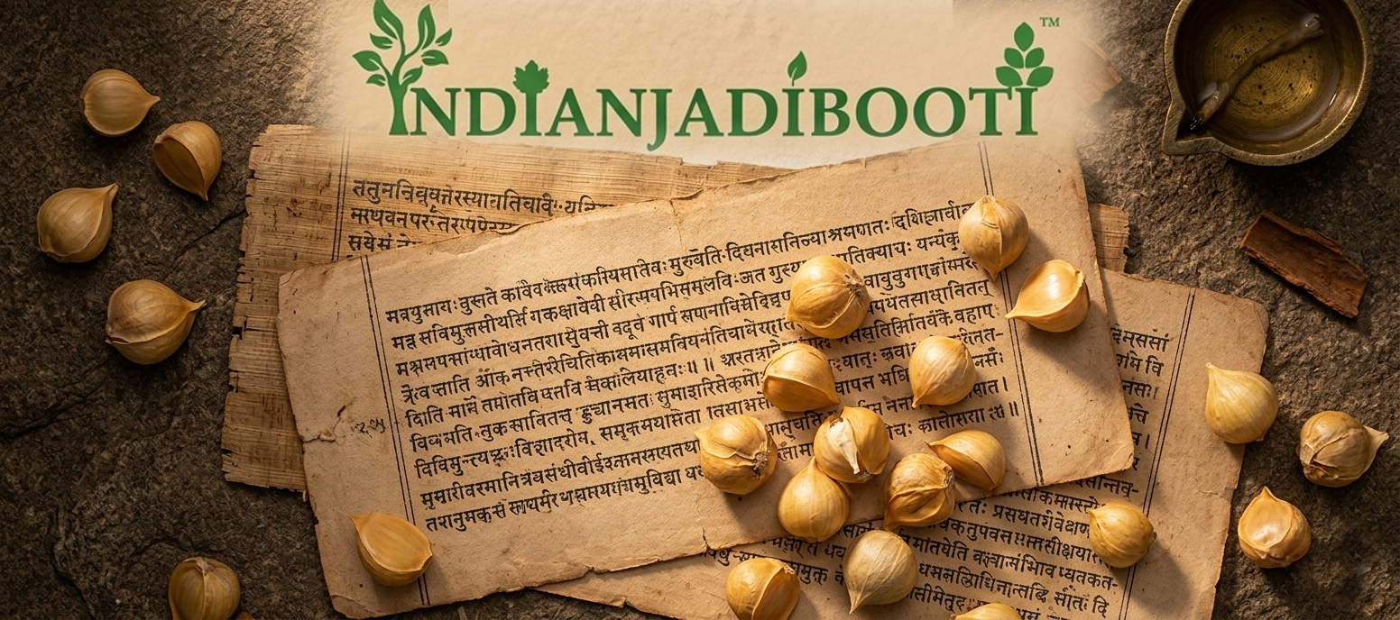 IndianJadiBooti Kashmiri Lehsun (250 grams pack) | Fresh & Natural, Premium Single Clove Snow Mountain Garlic | Allium Sativum for Cardiovascular Support, Immune Resilience & Culinary Warmth