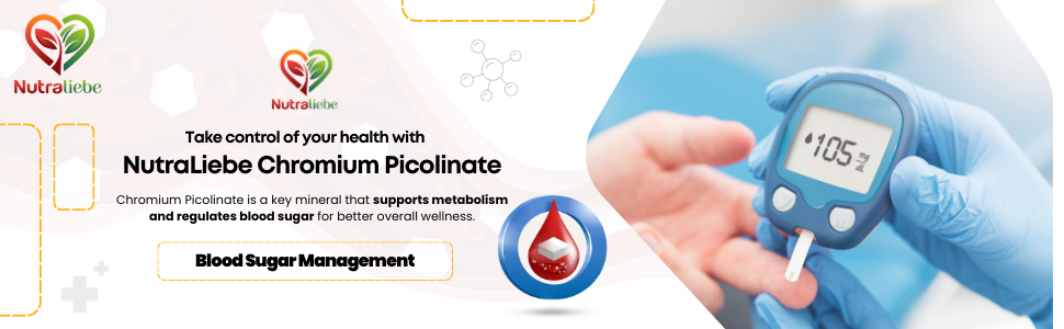 Chromium Picolinate 400mcg- Optimal Blood Sugar Support, 90 Capsules