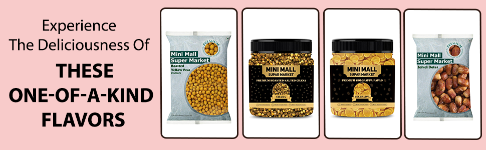 MiniMall Super Market Ready to Fry Papad Snacks/Small Colourful Fingers Fryums - 400 gms