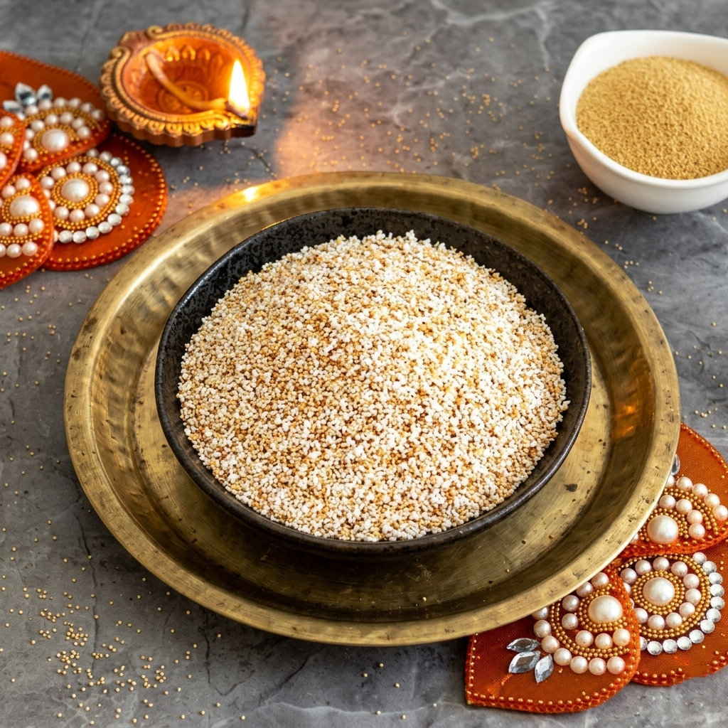 Gajdant Bhuni Cholai | Roasted Amaranth Seed for Fasting | Healthy Ramdana for Vrat and Upvas - 500g
