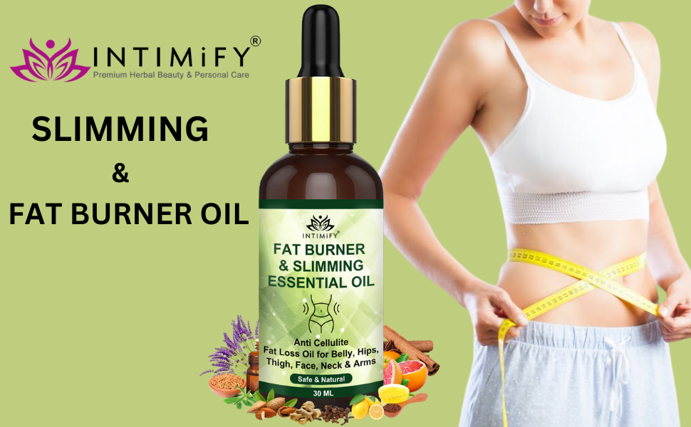 INTIMIFY Belly Fat Oil For Weight Loss, For Men & Women (3 * 30ml) each