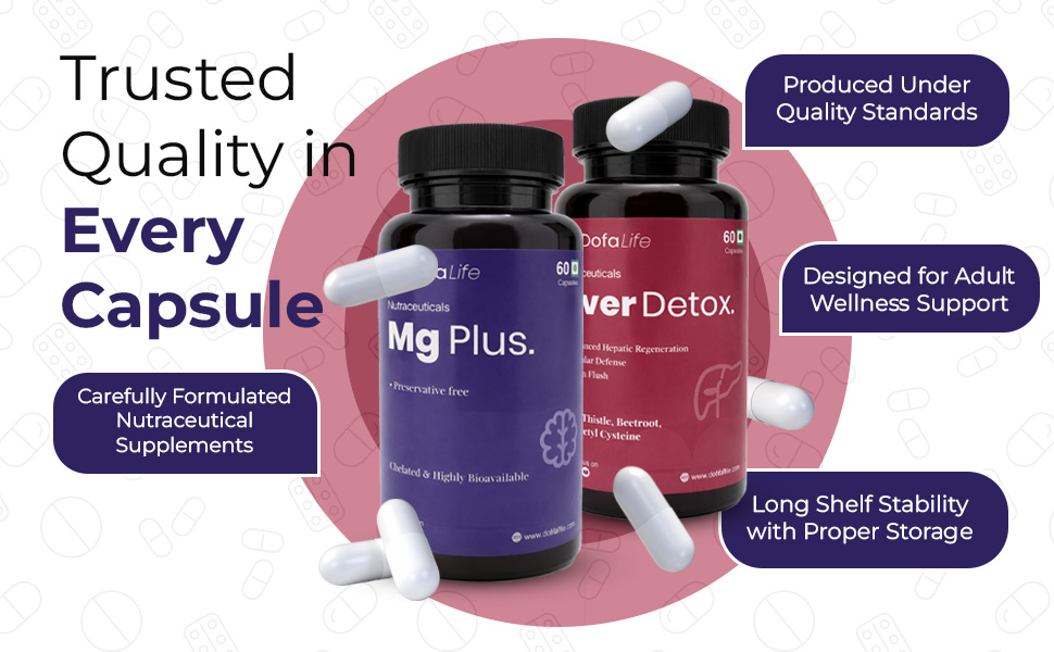 DofaLife Liver Detox Supplement Milk Thistle with N-Acetyl Cysteine 900 mg | Natural Body Detox & Digestive Enzymes - Fatty Liver Care | Natural Detoxification Formula - 60 Veg Capsules