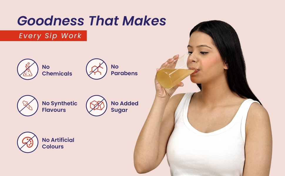 Juice for Weight Loss - 500mL | Supports Gut Health & Digestion | Helps to Maintain Healthy Weight & Boosts Metabolism | No Added Sugar | No Flavor Added