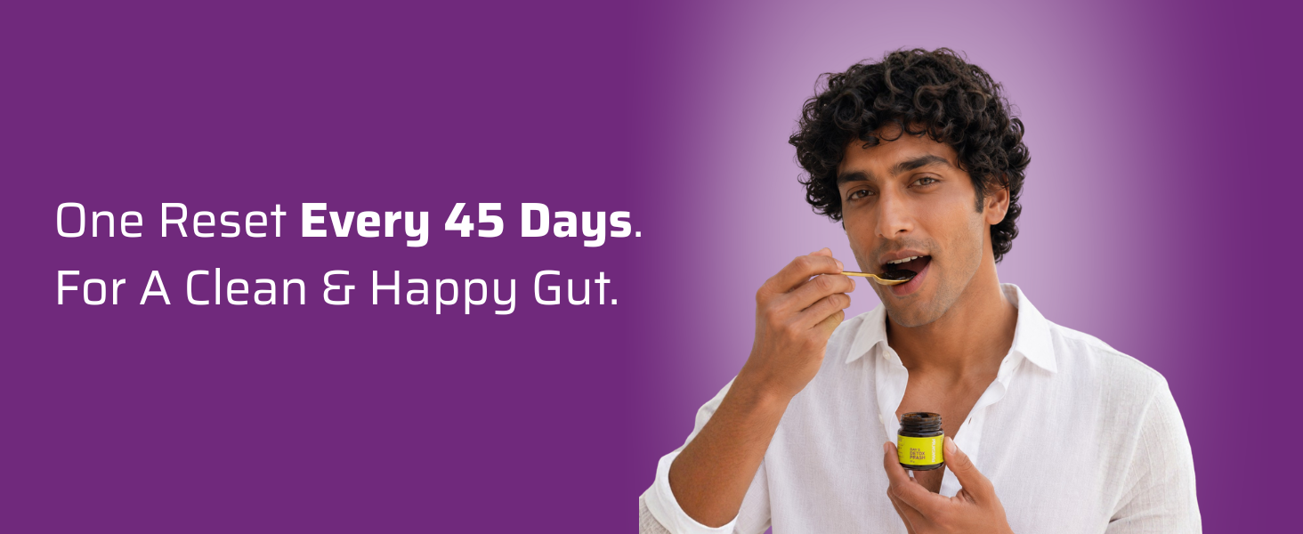 5-Day Gut Cleanse & Reset (75kg+) | Gut Cleanse Detox Kit for Digestion, Bloating & Constipation Relief | Restores digestion & Reduces Inflammation | Supports Gut Health | Lab Tested