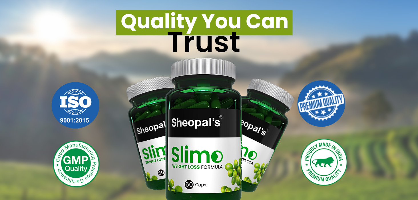 Sheopals Slimo Advance Weight Loss Supplement – Natural Fat Burner with Chlorogenic Acid & Antioxidants – Helps To Boosts Metabolism, Controls Appetite, Burns Belly Fat – 60 Capsules (Pack of 2)