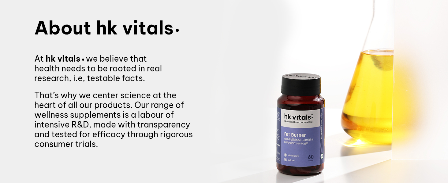 hk vitals Fat Burner, 60 Tablets