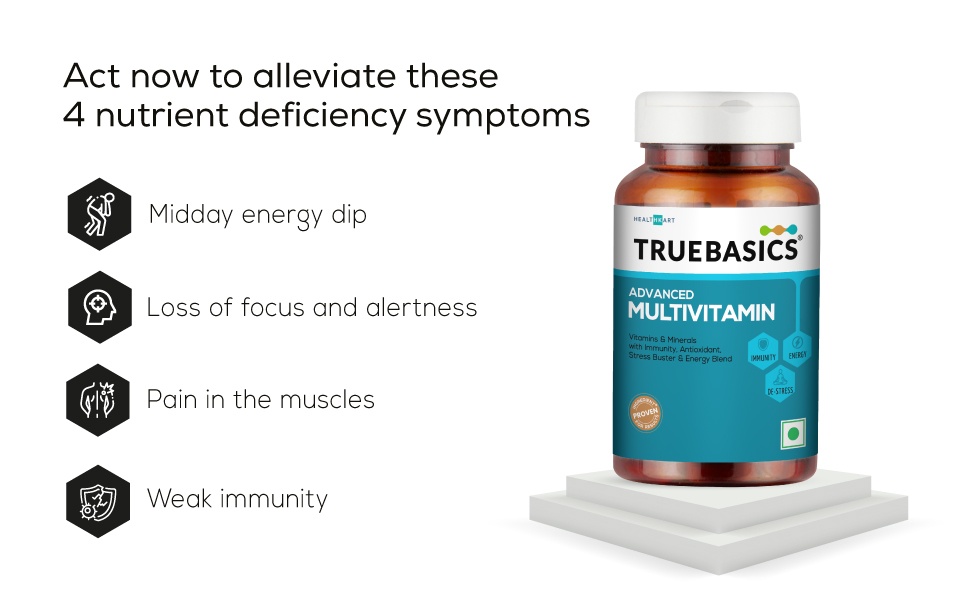 TrueBasics Advanced Multivitamin, 60 Tablets