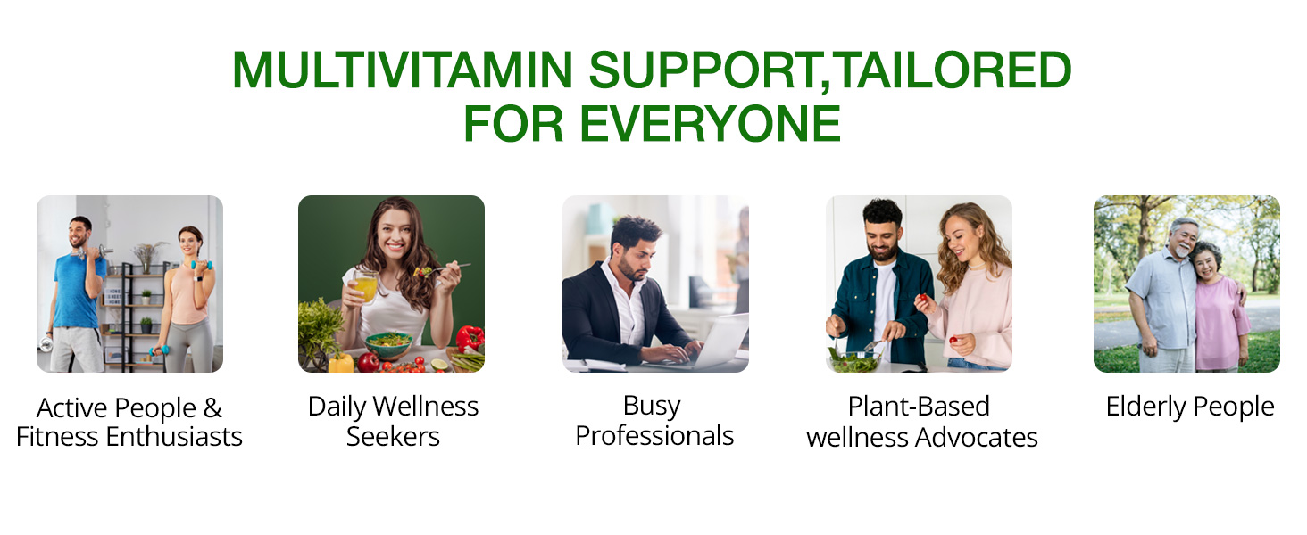 Vlado's Himalayan Organics Immunity Multivitamin Tablet for Men & Women with Probiotic 90+Vital Nutrients and 9+ Probiotic blends for Increase Energy & Immunity - Boost stamina, Strength & Muscles and Overall Health I Best Multi vitamin for Men & Women- 180 Veg Tablets