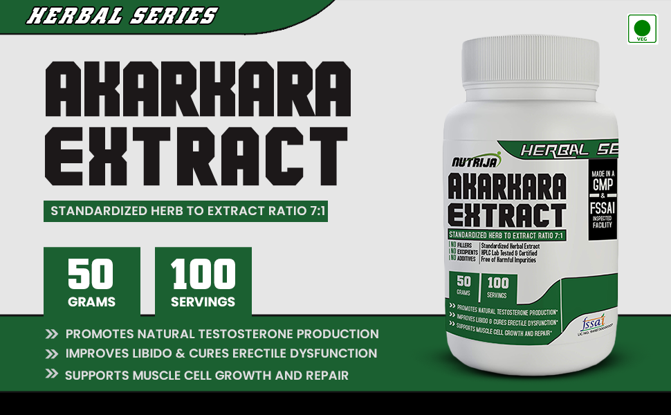 NutriJa Anacyclus Pyrethrum Extract - 50grams