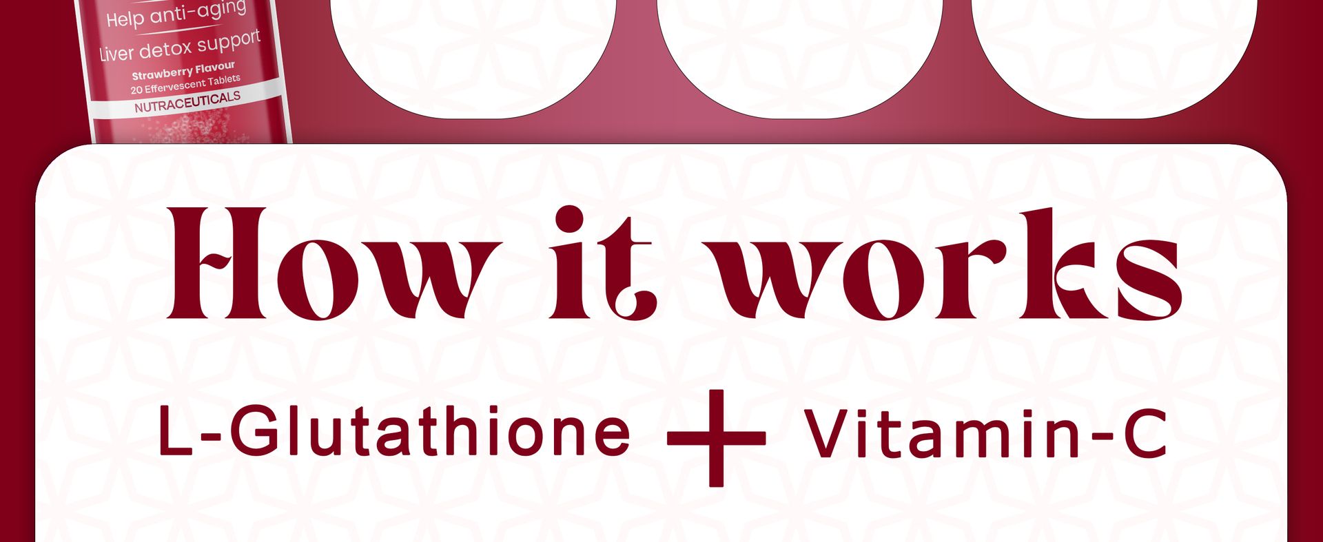 L-Glutathione + Vitamin C Effervescent Tablets