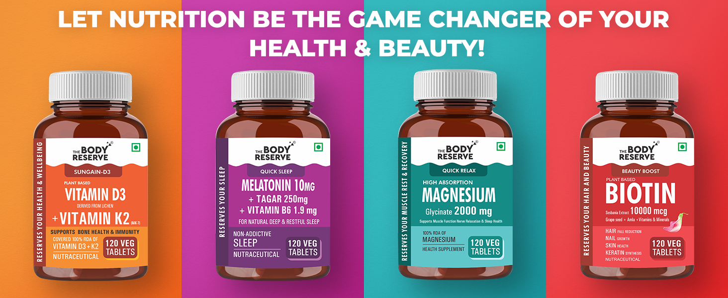 The Body Reserve Plant Based Vitamin B12 Supplement For Men & Women 60 Capsules Organic Vitamin B12 For Nerve And Brain Health Vegan Capsules, Daily One 60 Days Pack