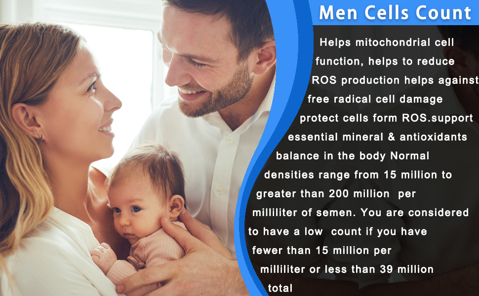 by LeeWell Fertility Support Supplement | L Carnitine, Coenzyme Q10, Taurine | Enhances Healthy Cell Count, Cellular Motility, Energy, Fitness, Stamina | Multivitamin tablets for men | Zinc, Selenium & Minerals -30 tablets