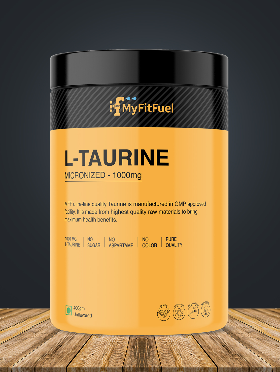 MyFitFuel L-Taurine (100 gm) Unflavoured