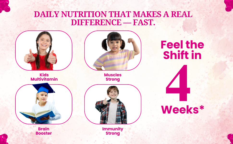 Kids Multivitamin Gummies - 30 Count Strawberry Flavor - Immune, Brain & Muscle Support with Veg Omega-3, Zinc, No Added Sugar, Gluten-Free, Soy-Free - For Kids 2+ Years” Pack of 2 *30 - (60 Gummmies)