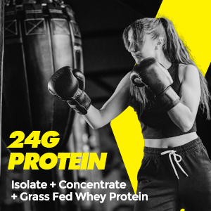 FAST&UP Essentials Whey Protein Isolate Blend (Rich Chocolate flavour) & Fast&Up Vitalize Mutivitamin Supplements, 20 Tablets - Orange Flavor