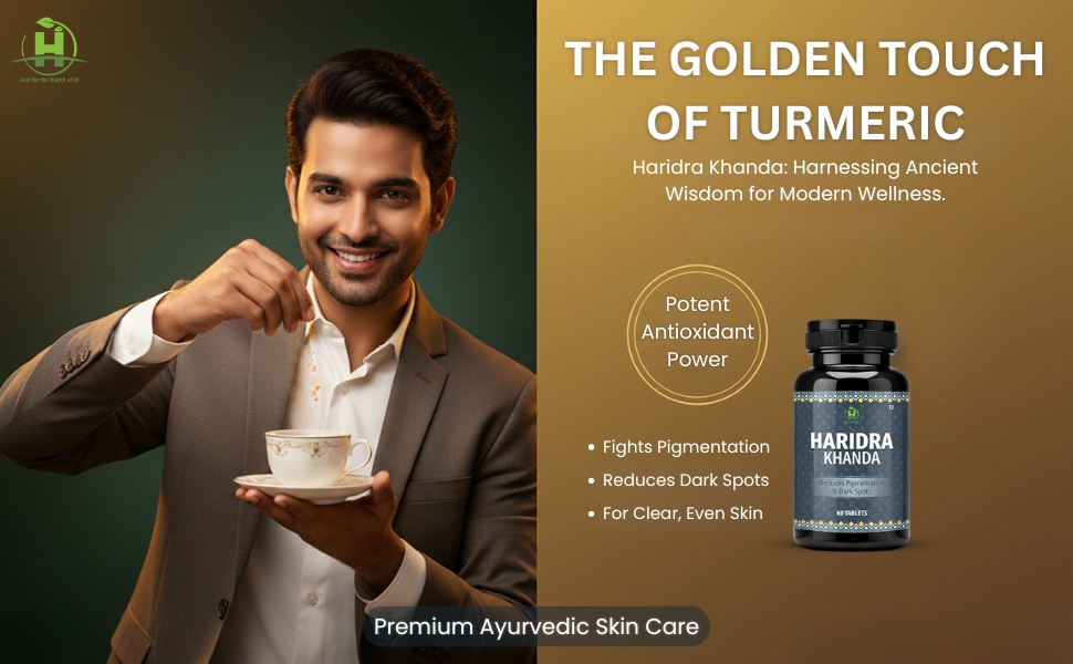 Healthy Nutrition - Just for the Health of it Haridra Khanda Anti Pigmentation 60-Tablet With L-Glutathione 600Mg With Vitamin C For Glowing Skin 20 Effervescent Tablets (Haridra Khanda+L-Glutathione)