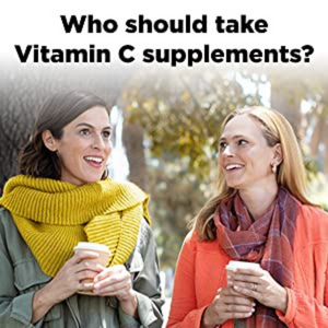 EternalHealth Vitamin C (High Potency Form) - 180 Capsules with Citrus Bioflavanoids & Rose Hips - 180 Veg Capsules