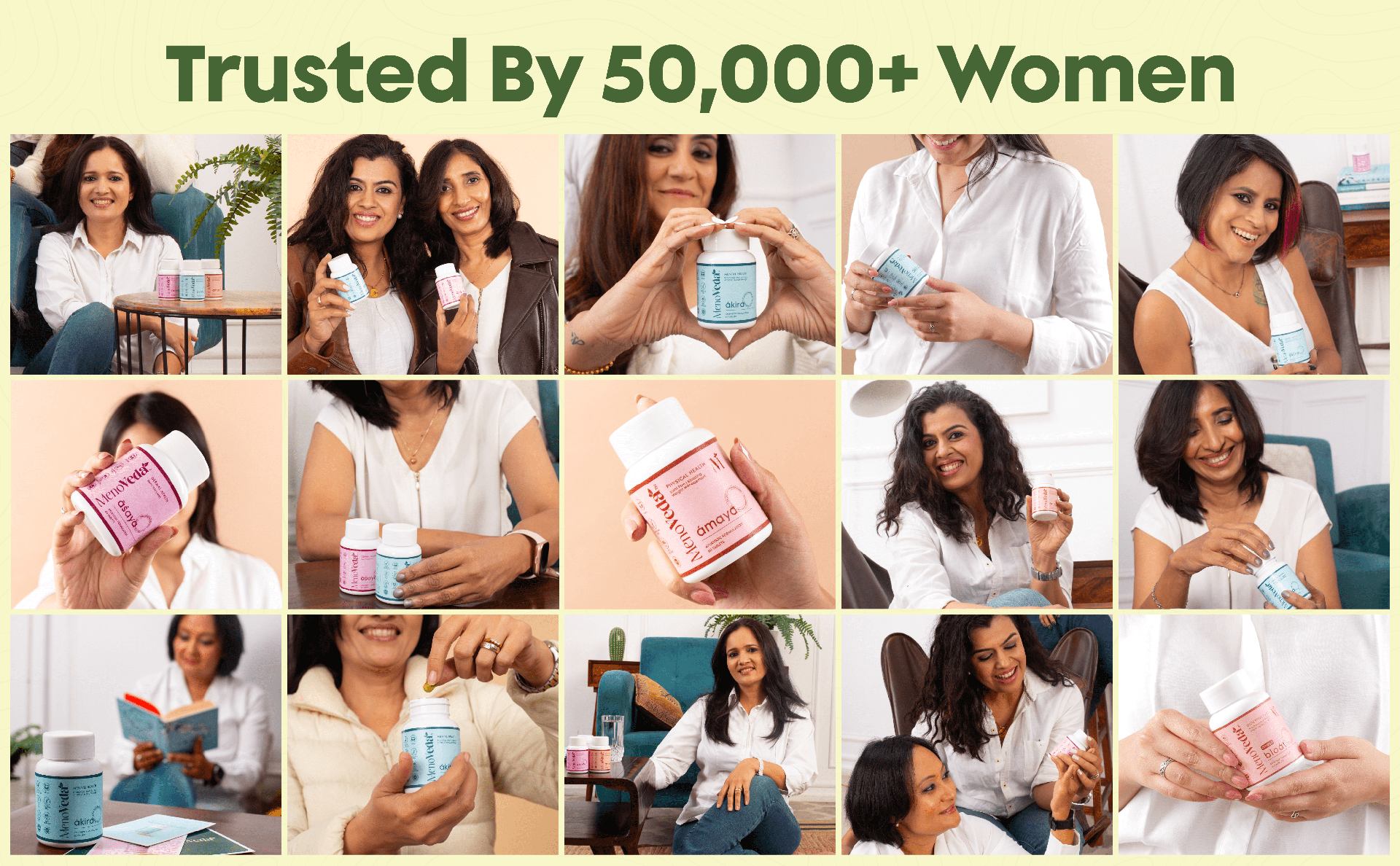 Menoveda Aadya Multivitamin for Women -30 Tablets (Pack of 3) Ayurvedic Multi Vitamin Supplement for Immunity, Energy & Hormone Balance | Daily Women’s Vitamins for General Wellbeing | Herbal Nutritional Support