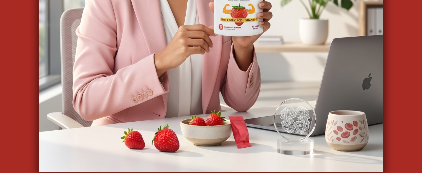 Knoll Healthcare Nutrinol Iron Gummies, 30 Gummies