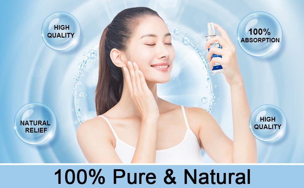 TMPE Magnesium Oil Spray. Quick Absorbing Topical Magnesium supplement. Relieves Muscles & Joints, Promotes Better Sleep -110ml (110ml Pack 1)