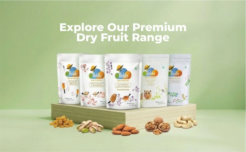 Hobby Premium 3-Star California Pistachios Whole 1kg